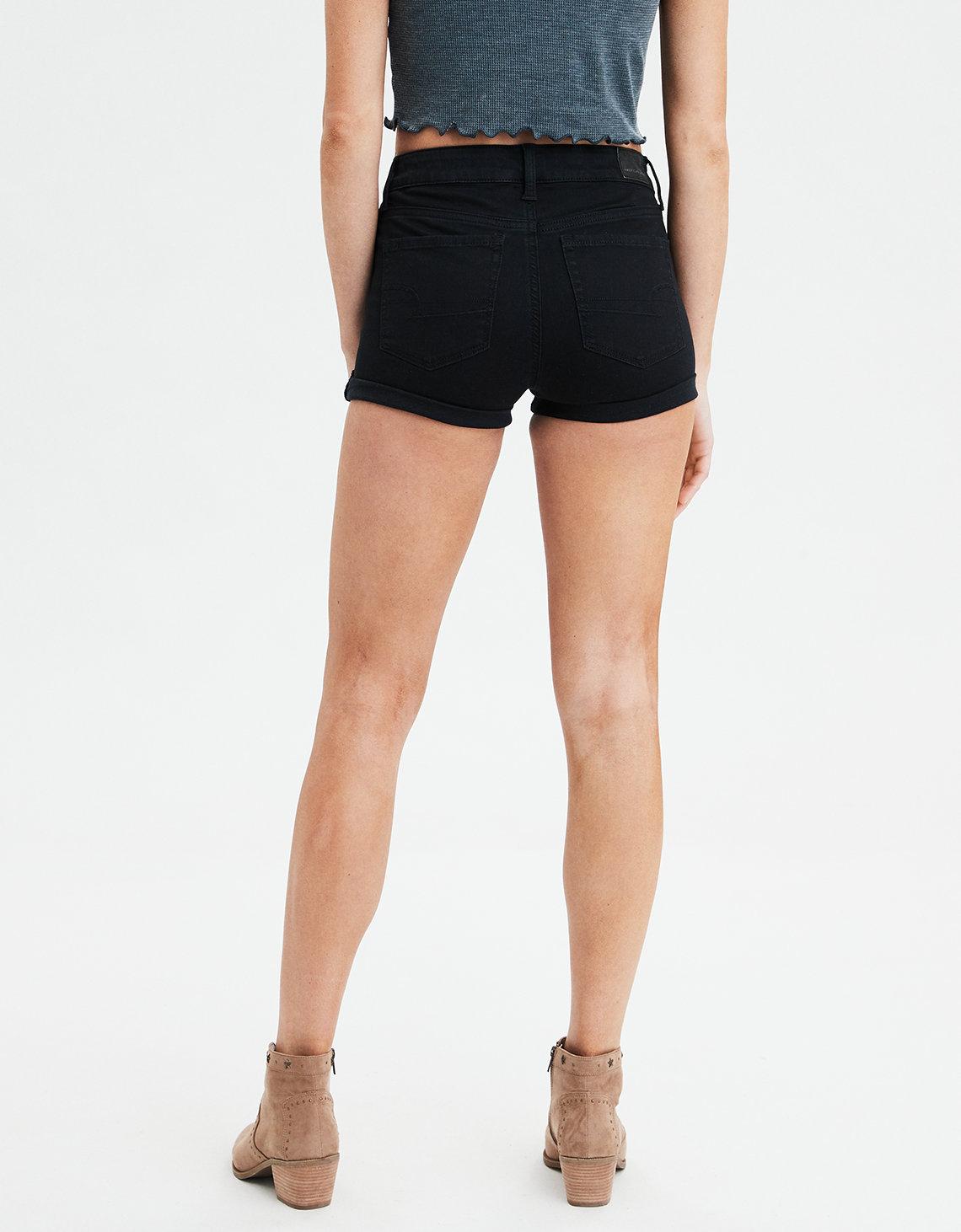 ae denim shorts