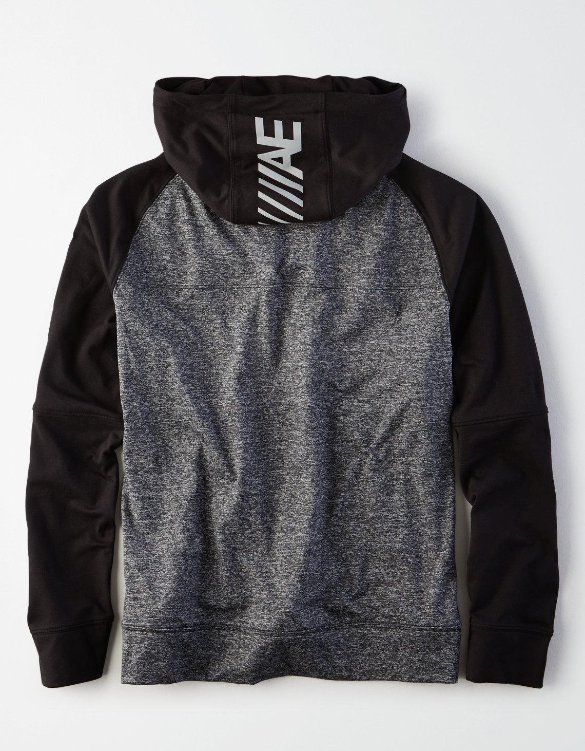ae reflective popover hoodie