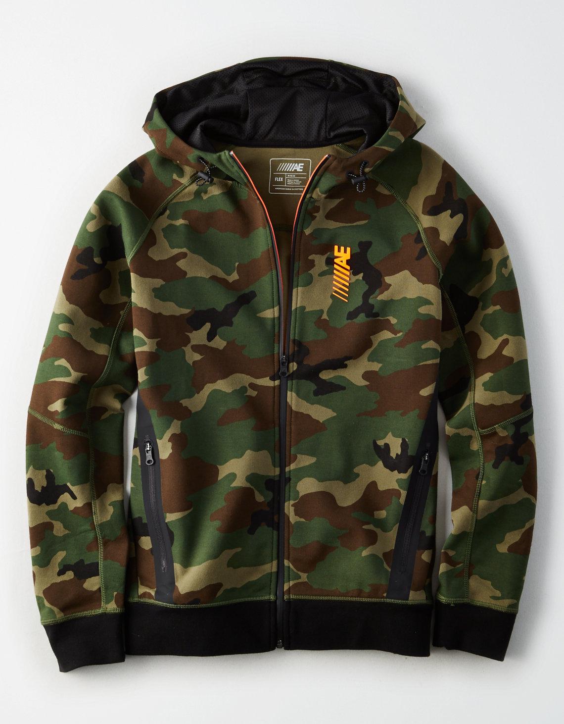 camo sweatshirt american eagle