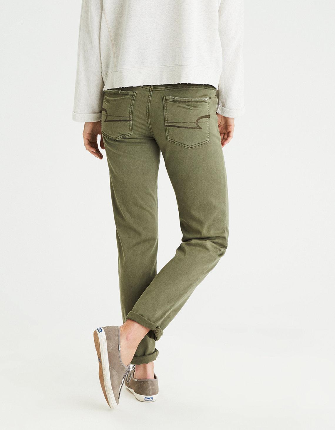 american eagle olive green jeans