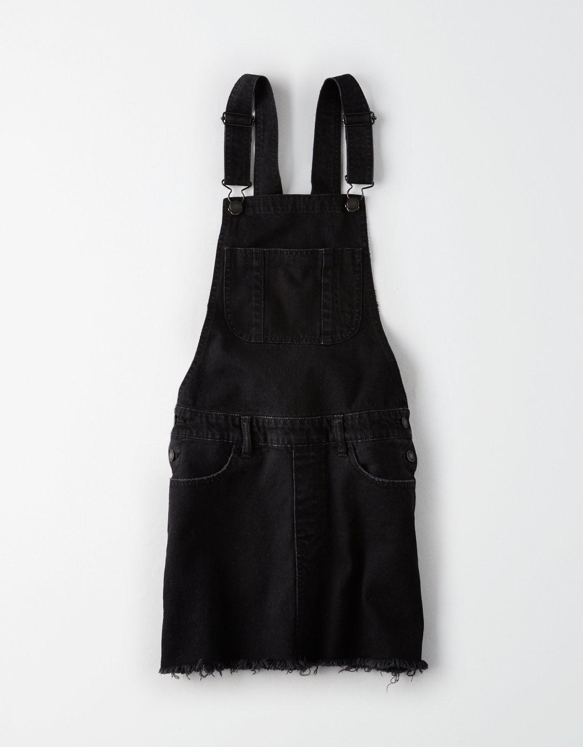 overalls skirt black