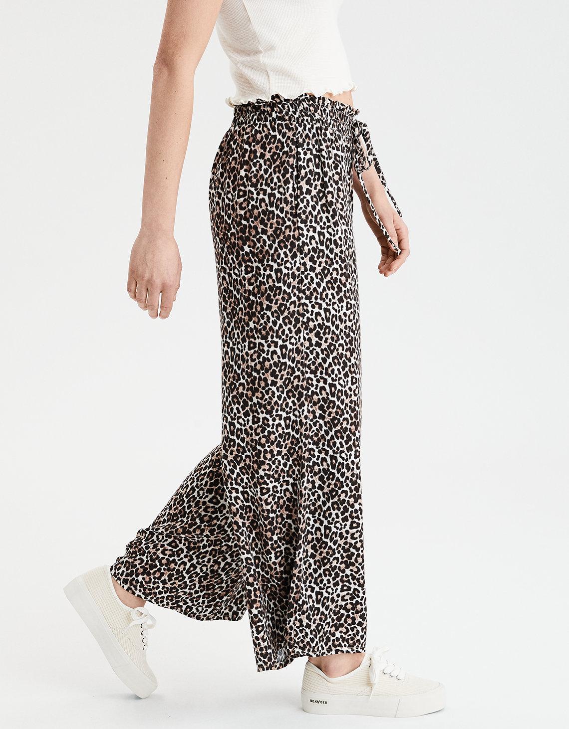 american eagle leopard pants