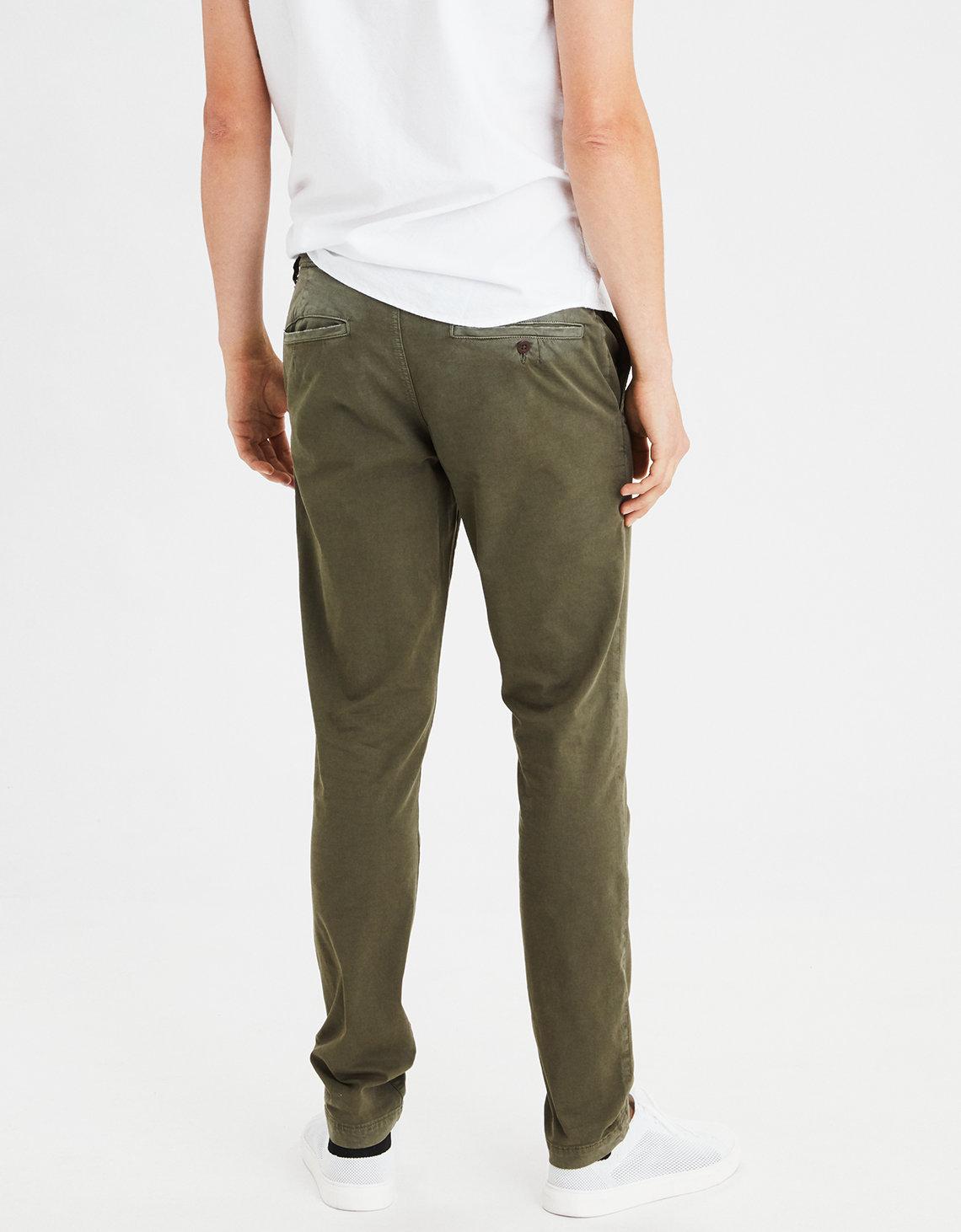 ae next level slim khaki pant