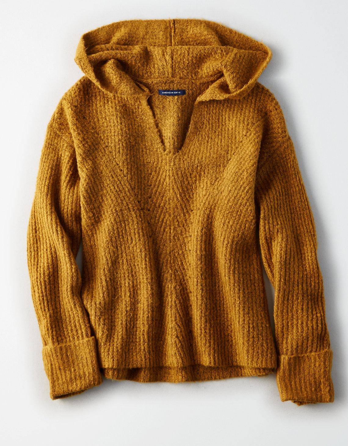 american eagle hooded sweater