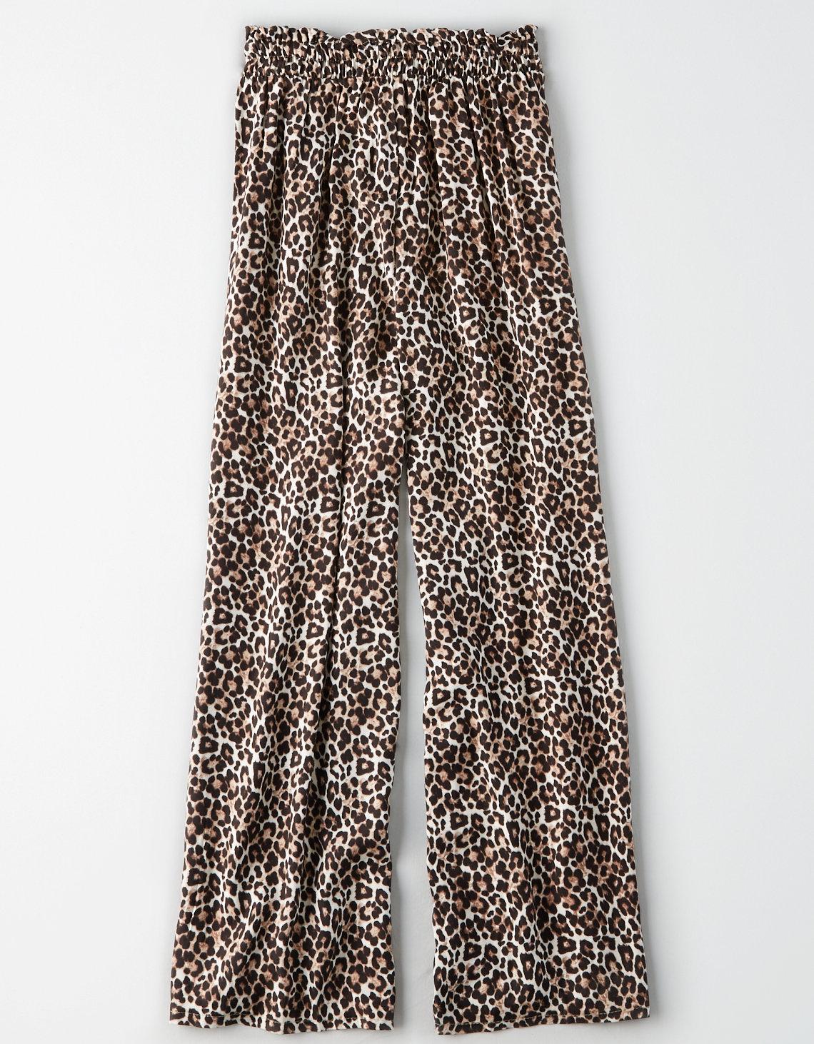 american eagle leopard pants
