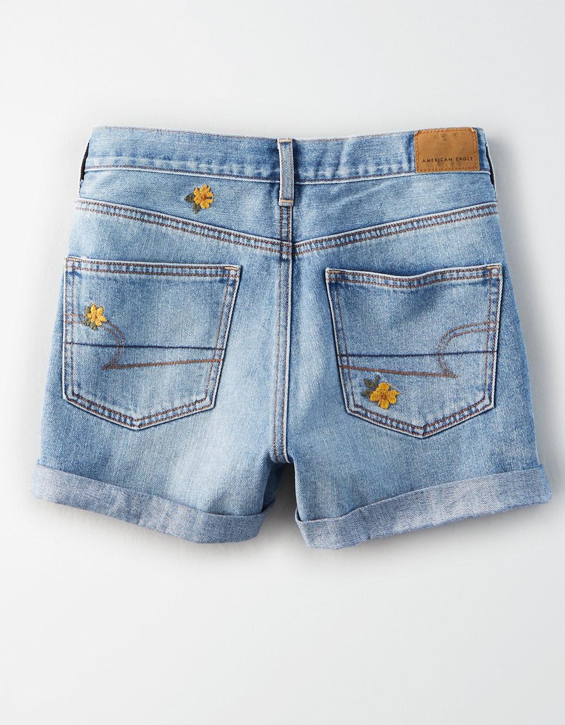 american eagle floral jeans