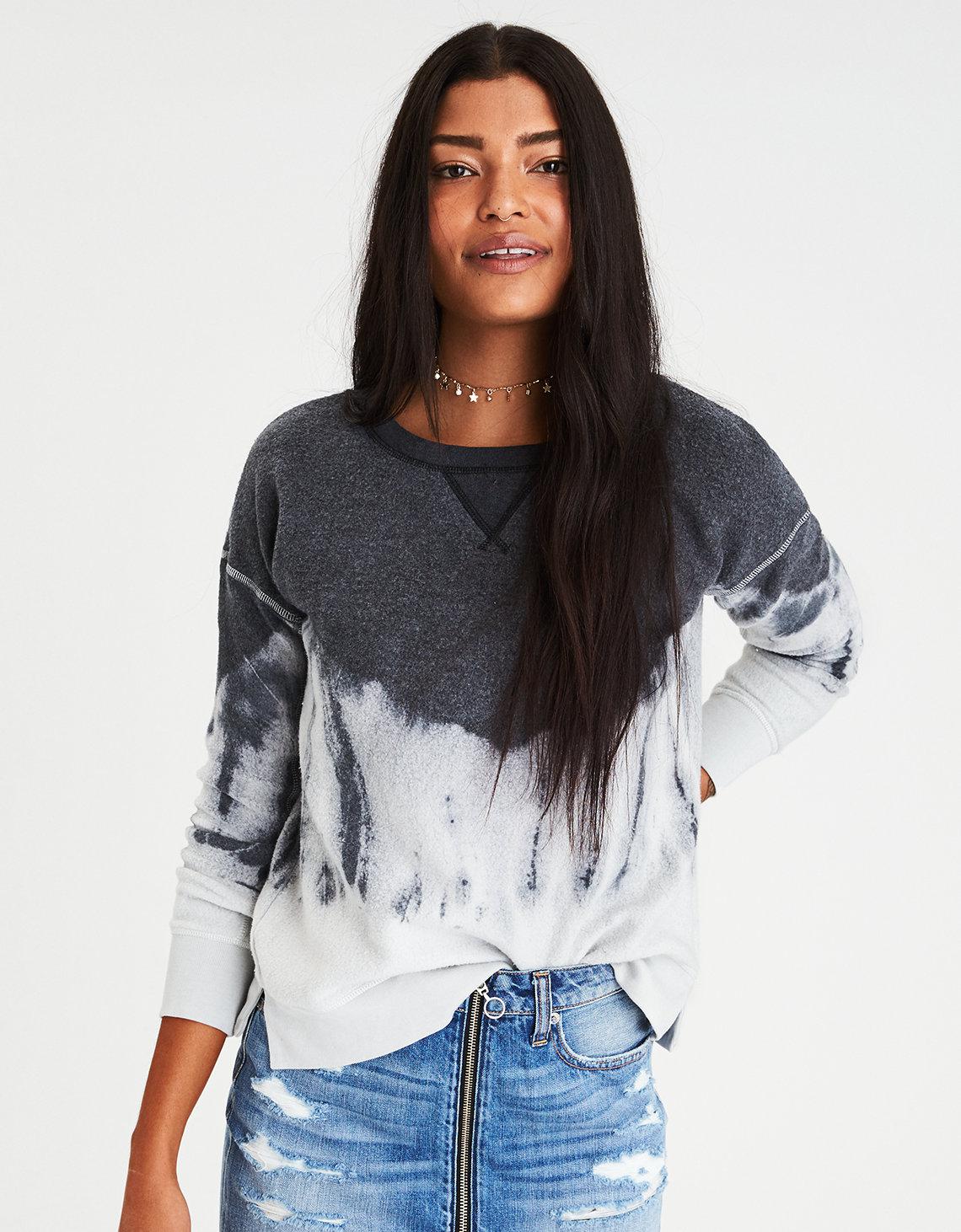 american eagle tie dye sweatshirt