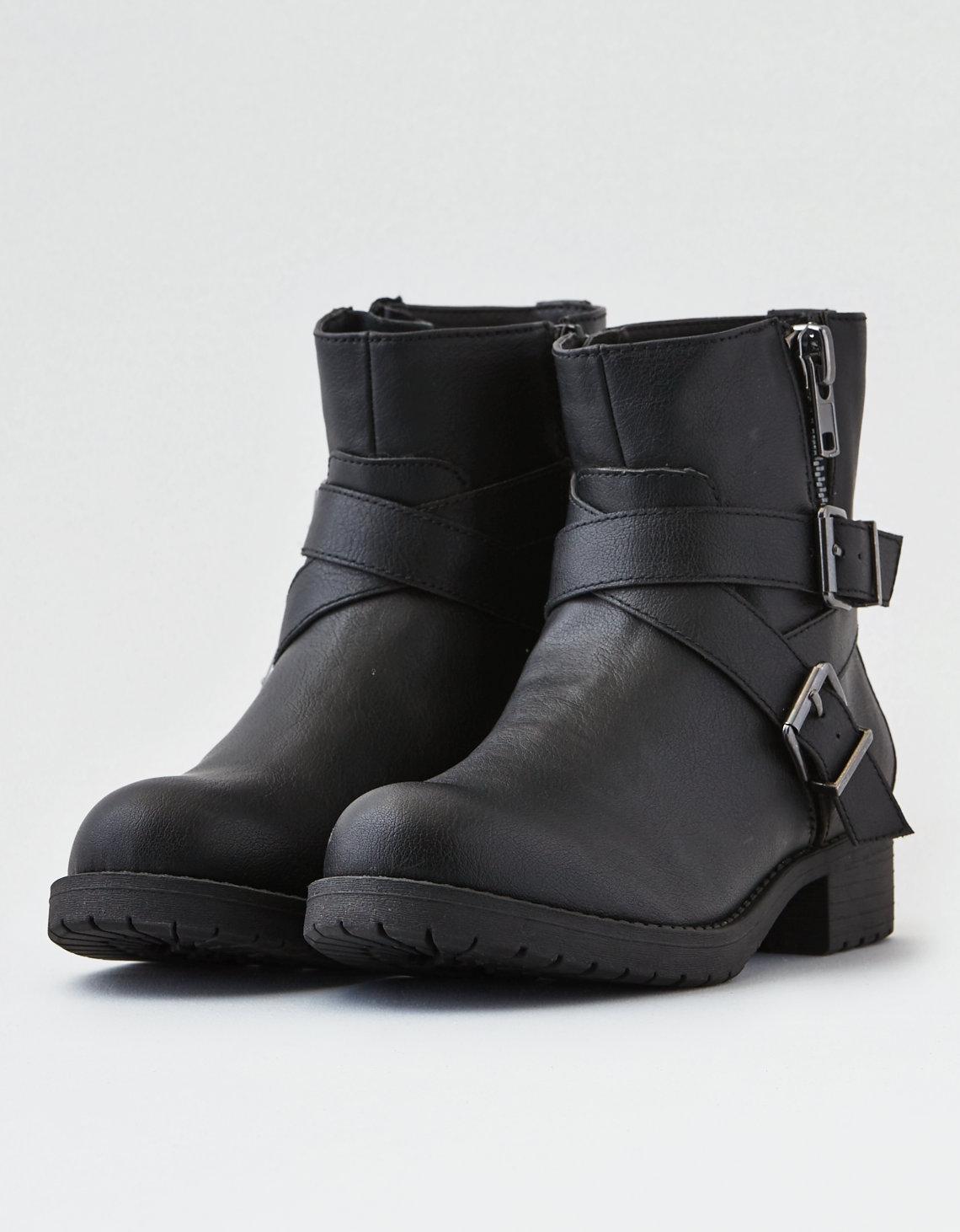 american eagle black boots