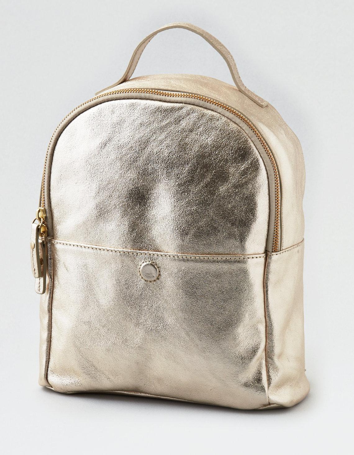 american eagle leather backpack