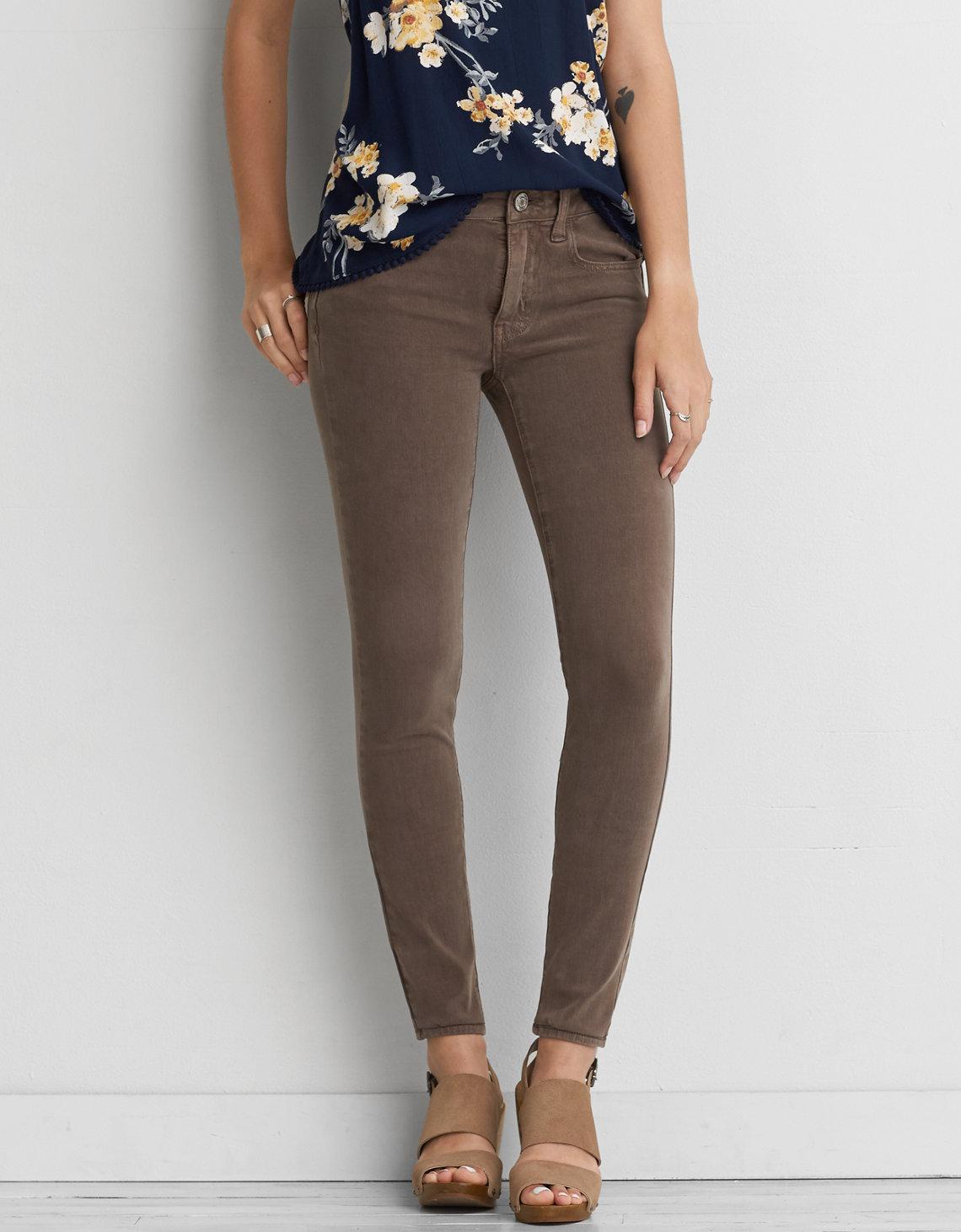 taupe jeggings