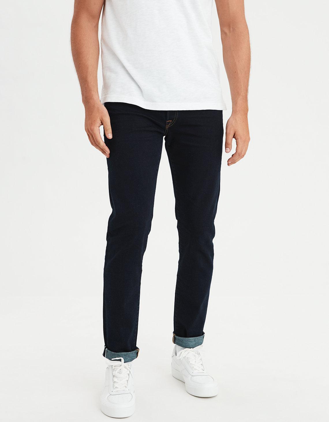 ae flex slim selvedge jean