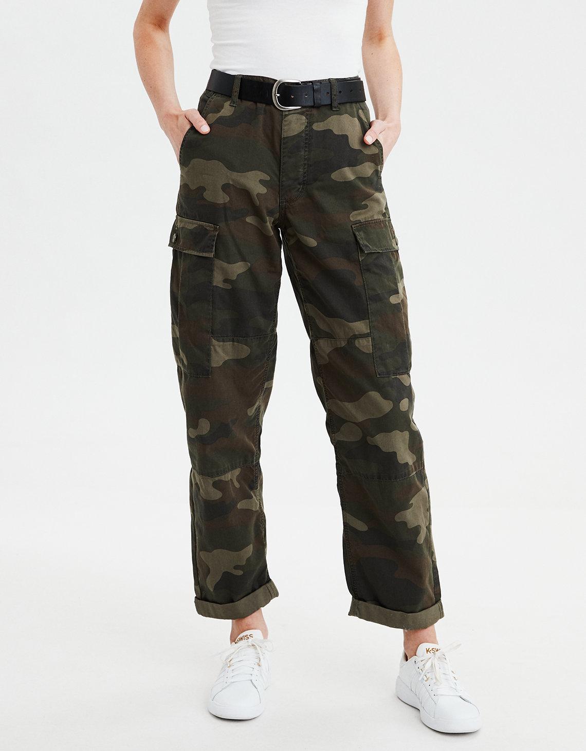 american eagle green cargo pants