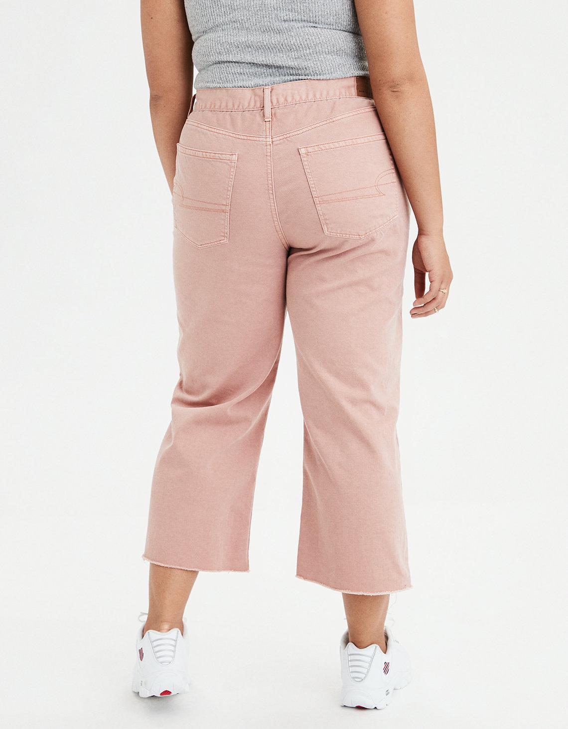 american eagle pink pants