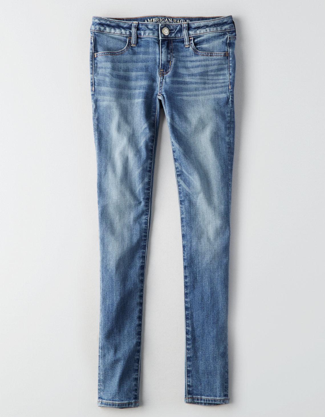 american eagle super low jegging