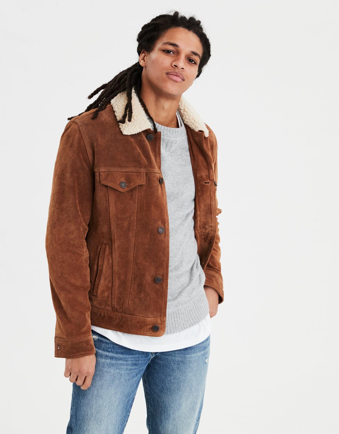american eagle trucker jacket