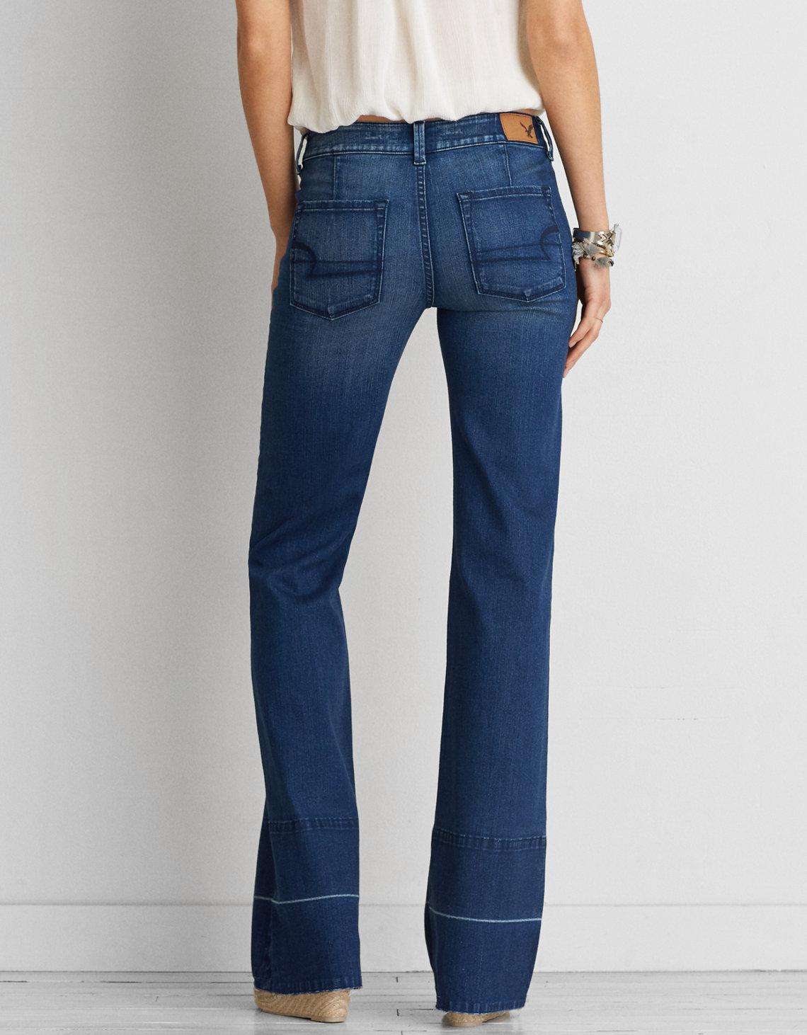 american eagle a line jeans