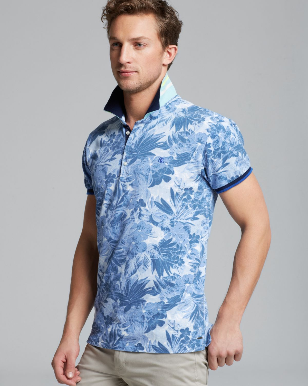scotch and soda mens polo shirts