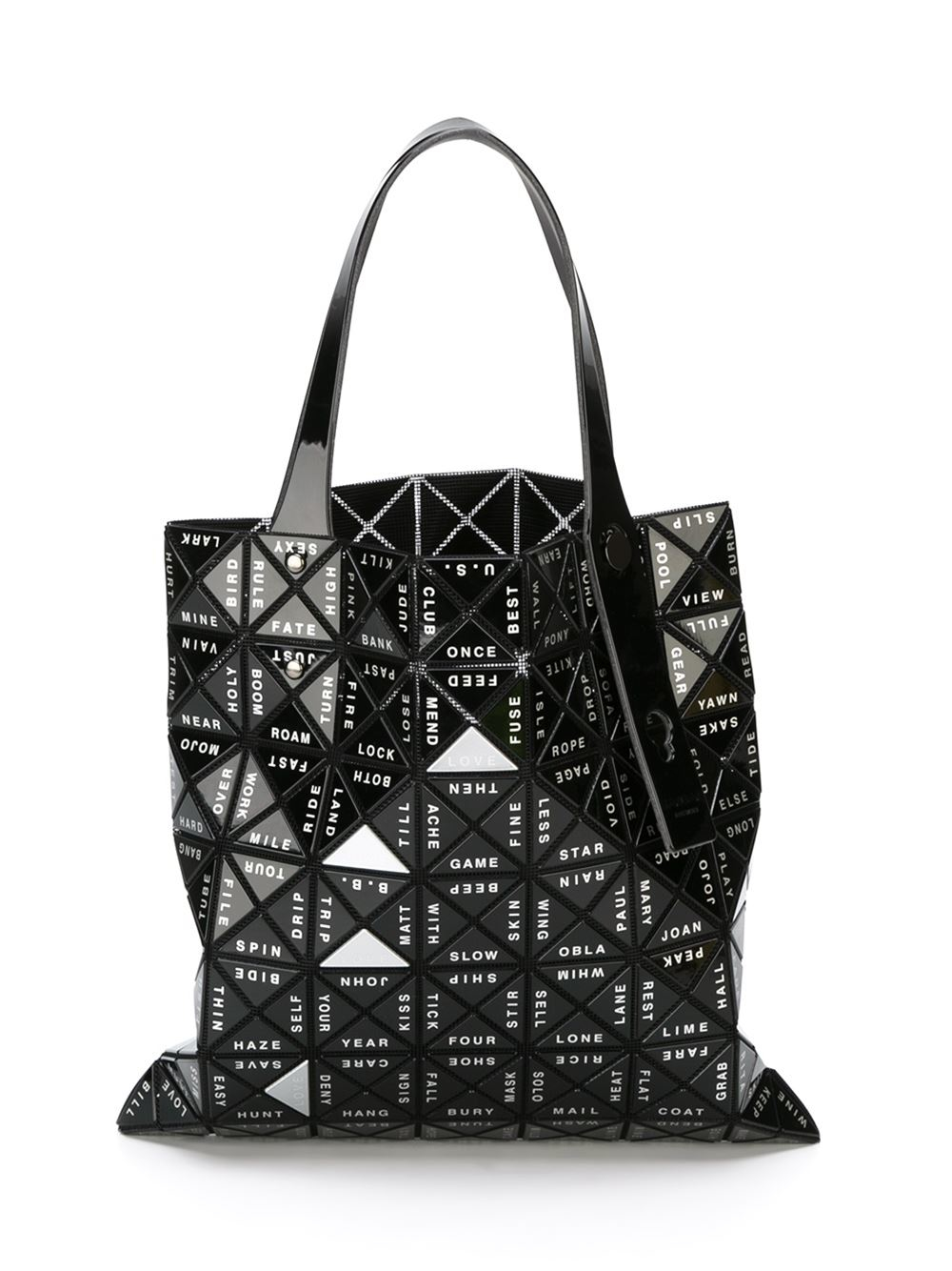 Bao Bao Issey Miyake 'Prism' Shoulder Bag in Black | Lyst