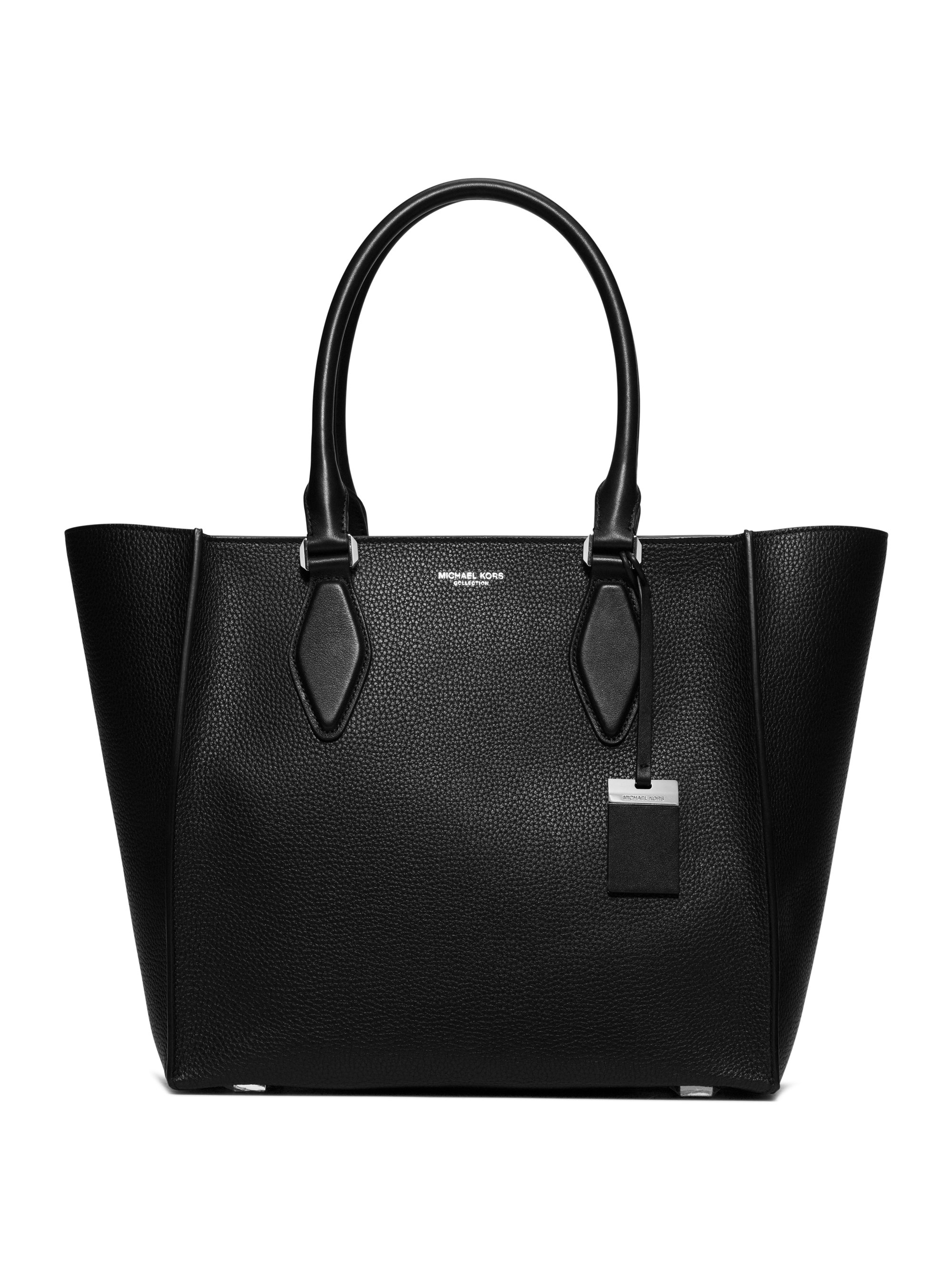 pebble leather tote bag