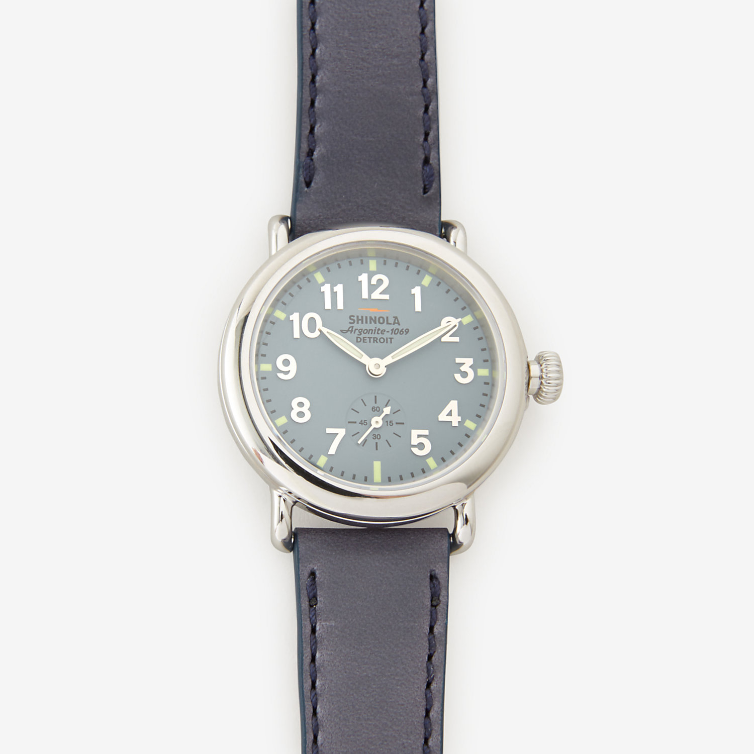 blue shinola watch