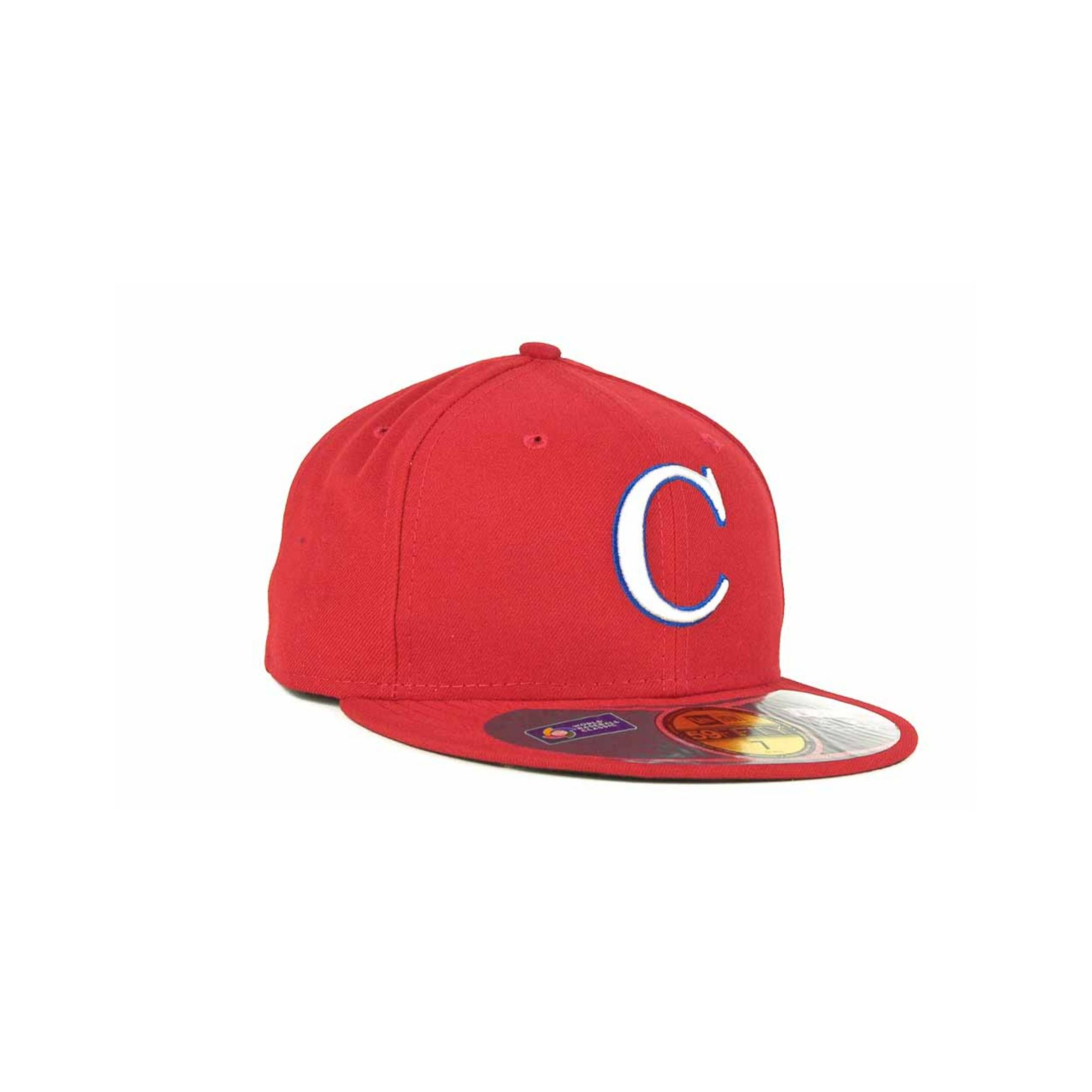 KTZ Cuba World Baseball Classic 59fifty Cap in Red for Men | Lyst