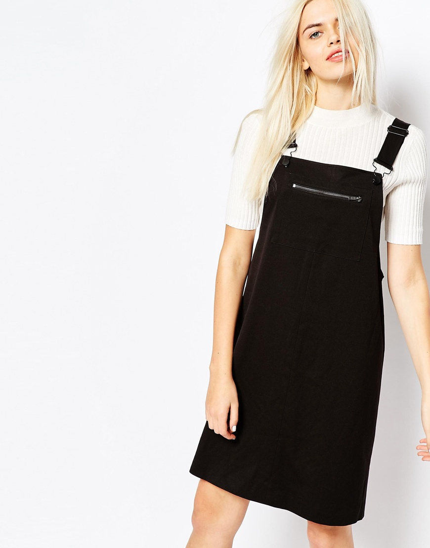 monki dungaree dress