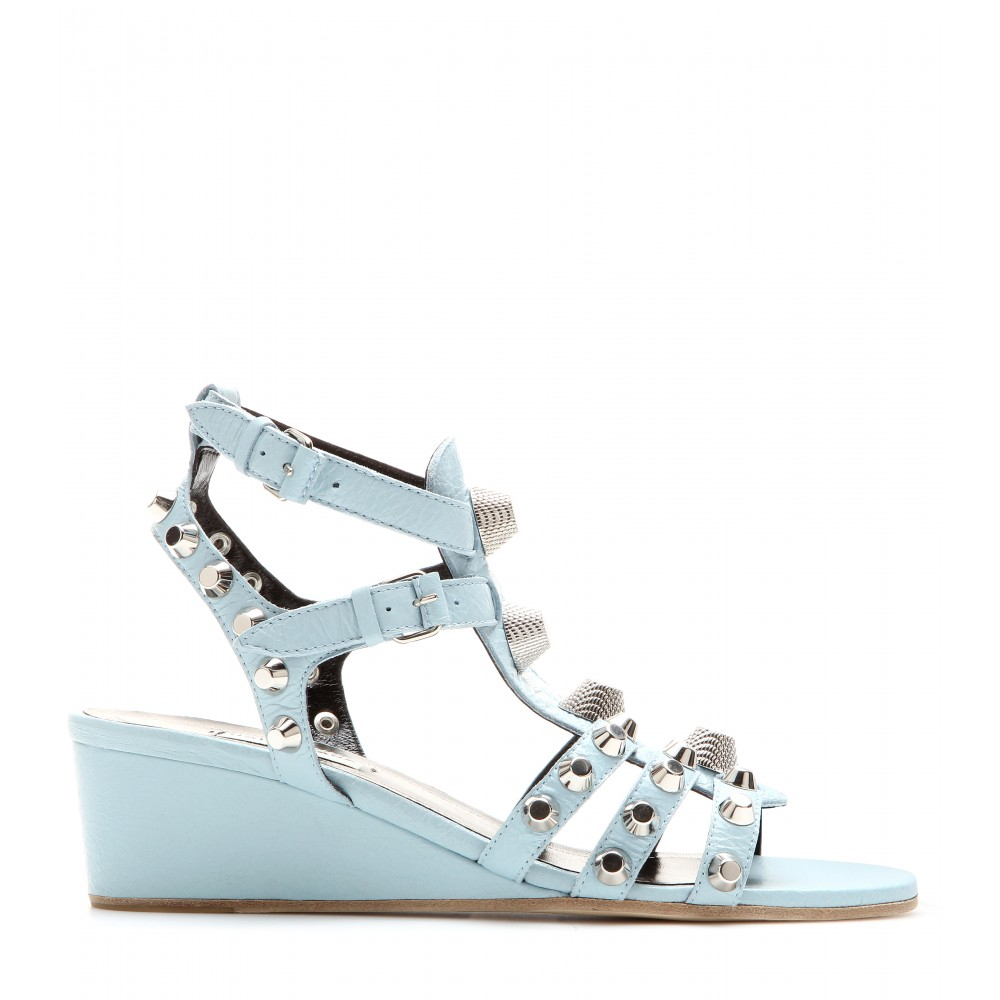 balenciaga wedge sandals