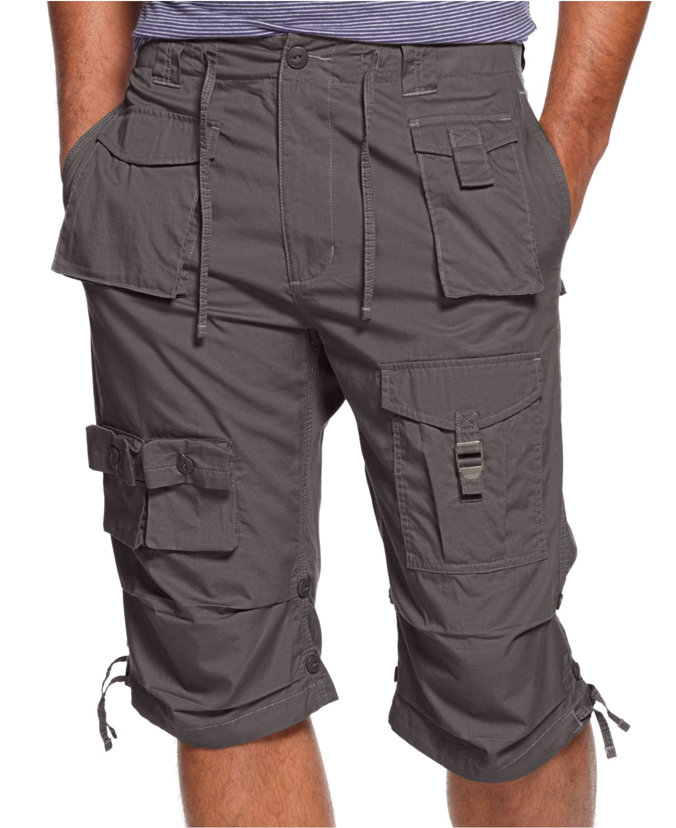 extendable at hip points Warrior Cargo Shorts Traditional waistband HL241