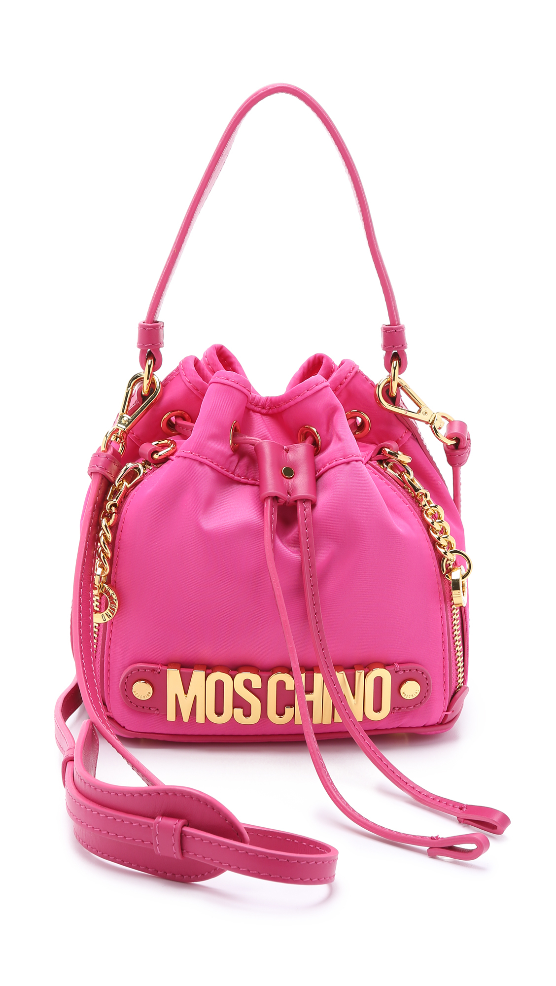 moschino pink handbag