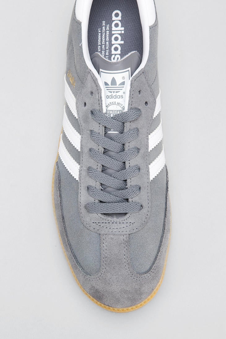 Urban Outfitters Adidas Samba Suede Sneaker in Gray for Men | Lyst