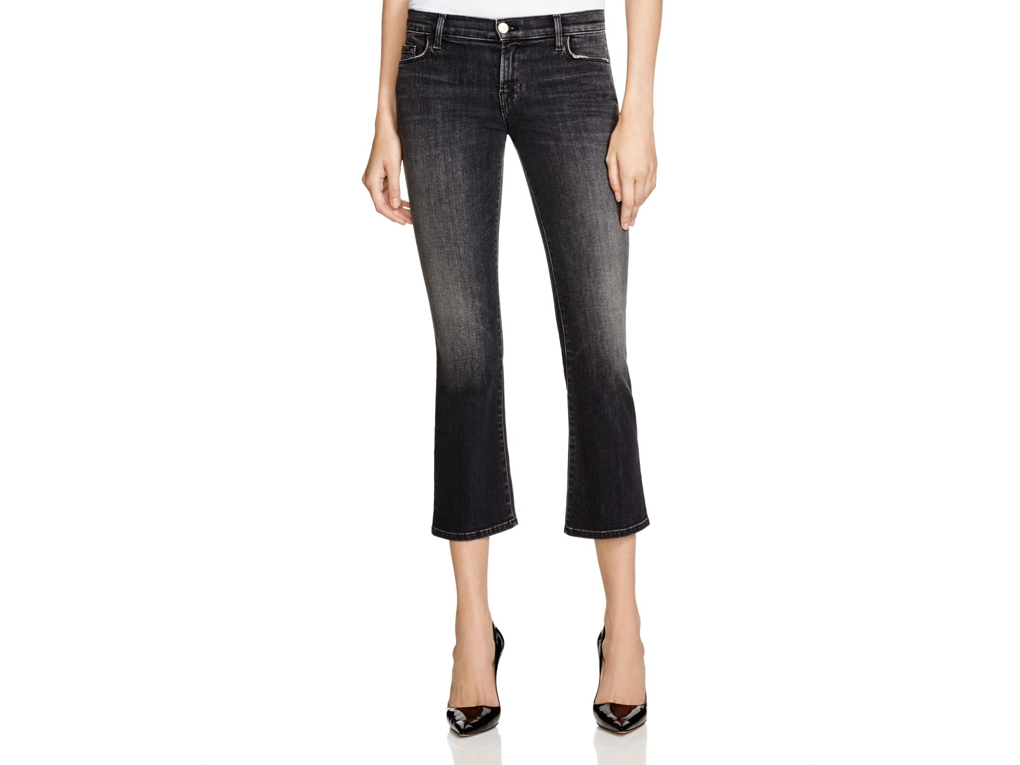 j brand selena cropped jeans