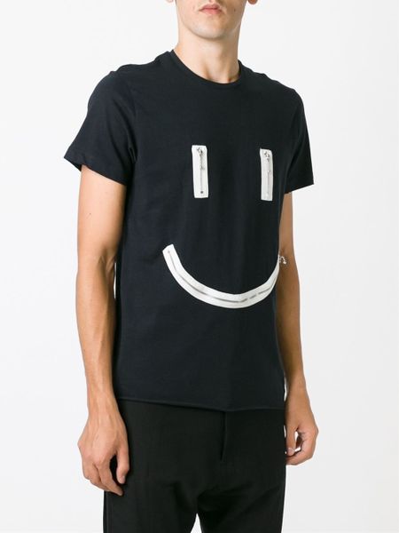 Download Diesel T-Smiley Cotton T-Shirt in Black for Men | Lyst