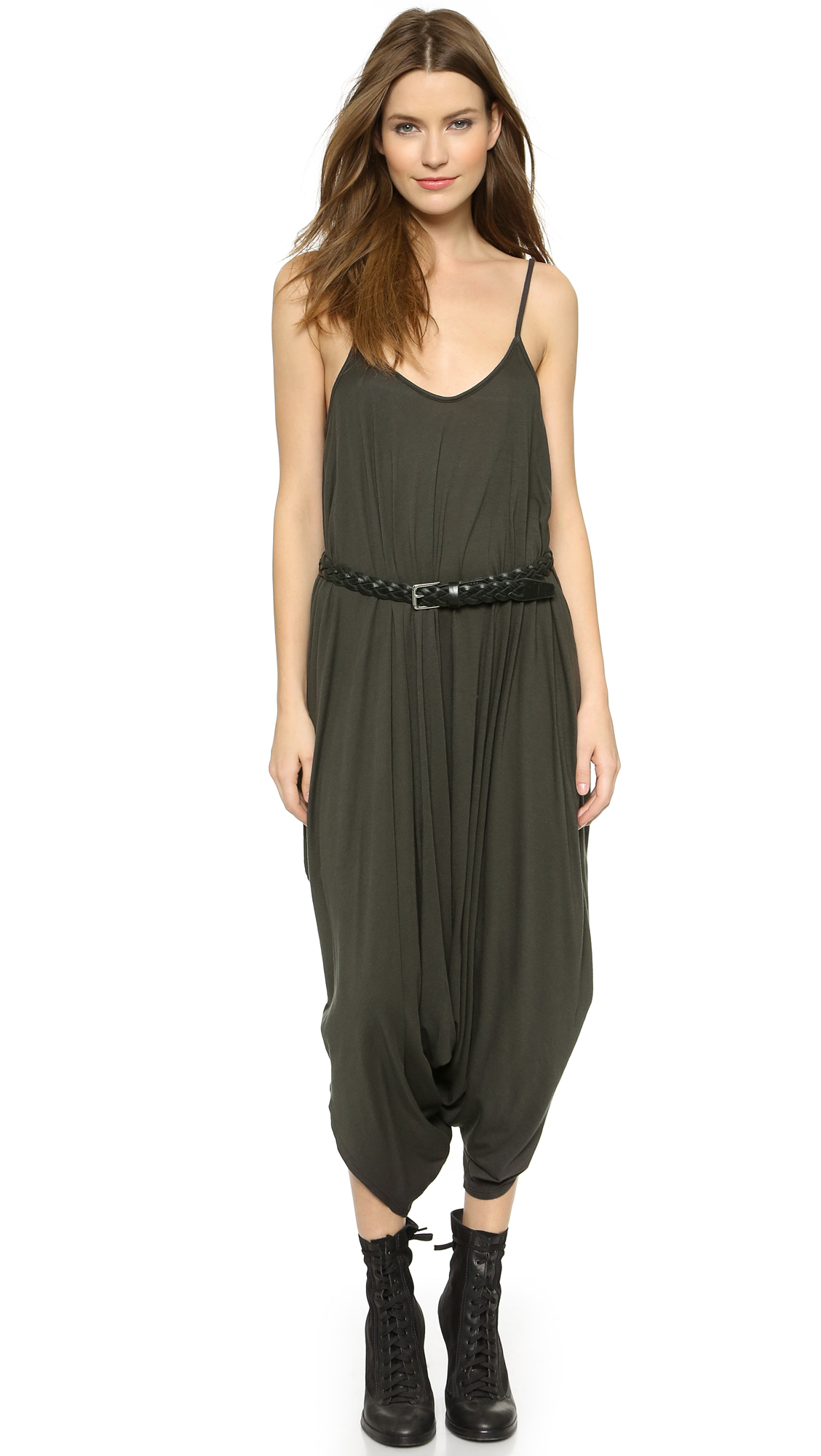 black harem jumpsuit