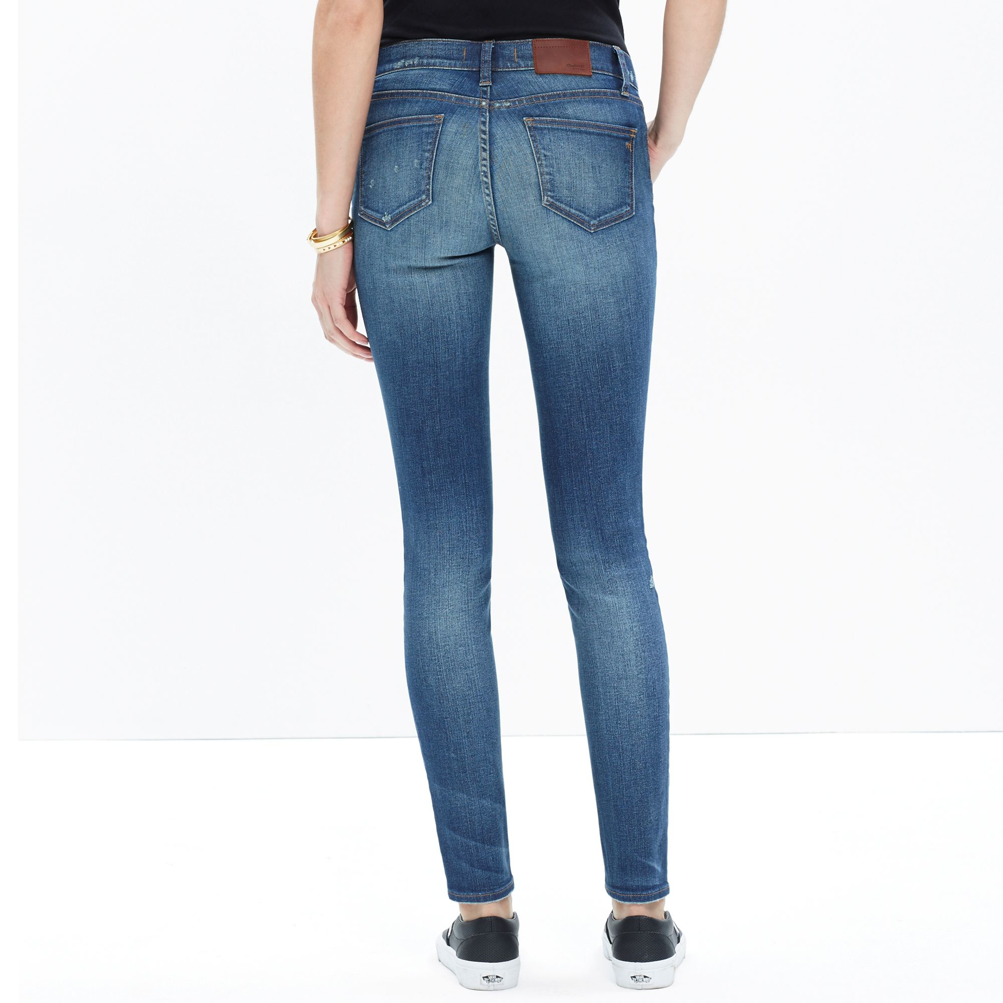 Lyst Madewell Taller Skinny Skinny Jeans In Edmonton Wash in Blue
