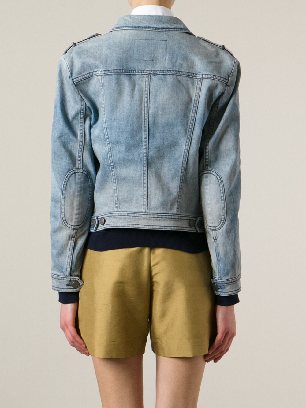 Burberry Brit Fitted Denim Jacket in 