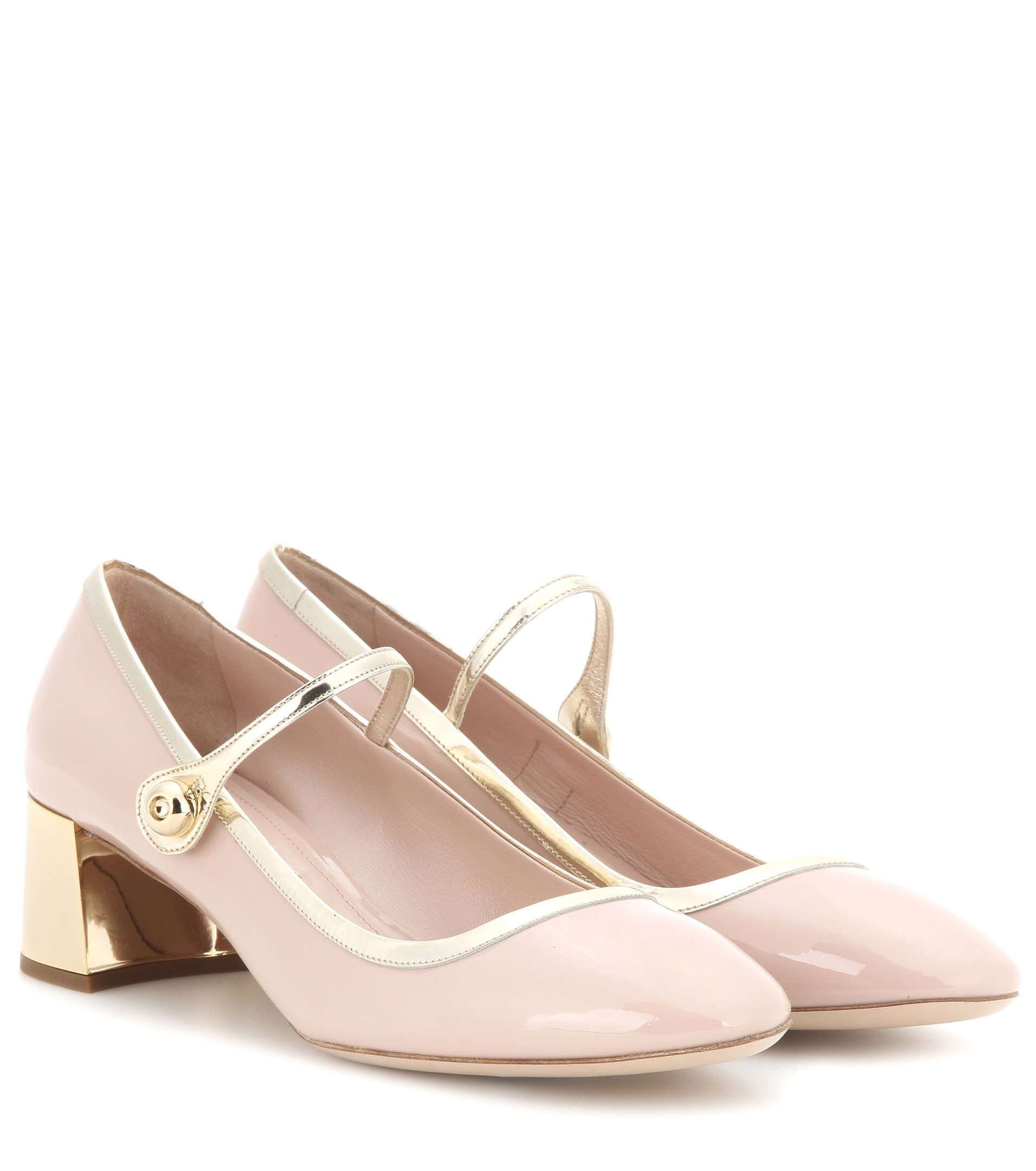 miu miu white mary janes