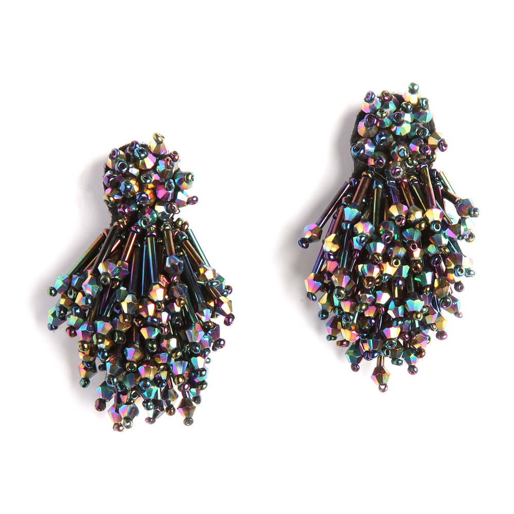 Mignonne Gavigan Burst Earrings in Oil Slick