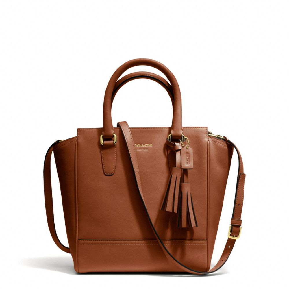 COACH Legacy Mini Satchel in Leather in Brown