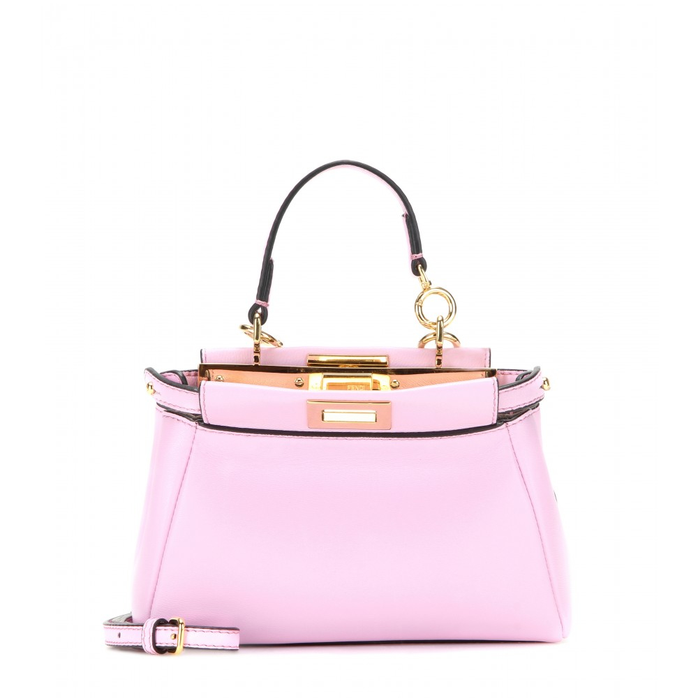 fendi micro peekaboo pink