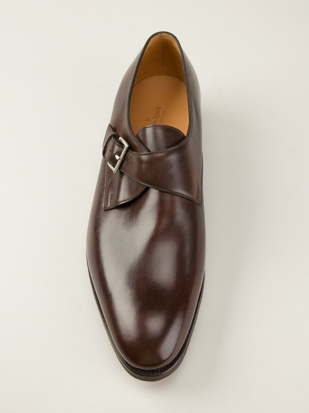 John Lobb 'ashill' Monk Shoes in Brown for Men - Lyst