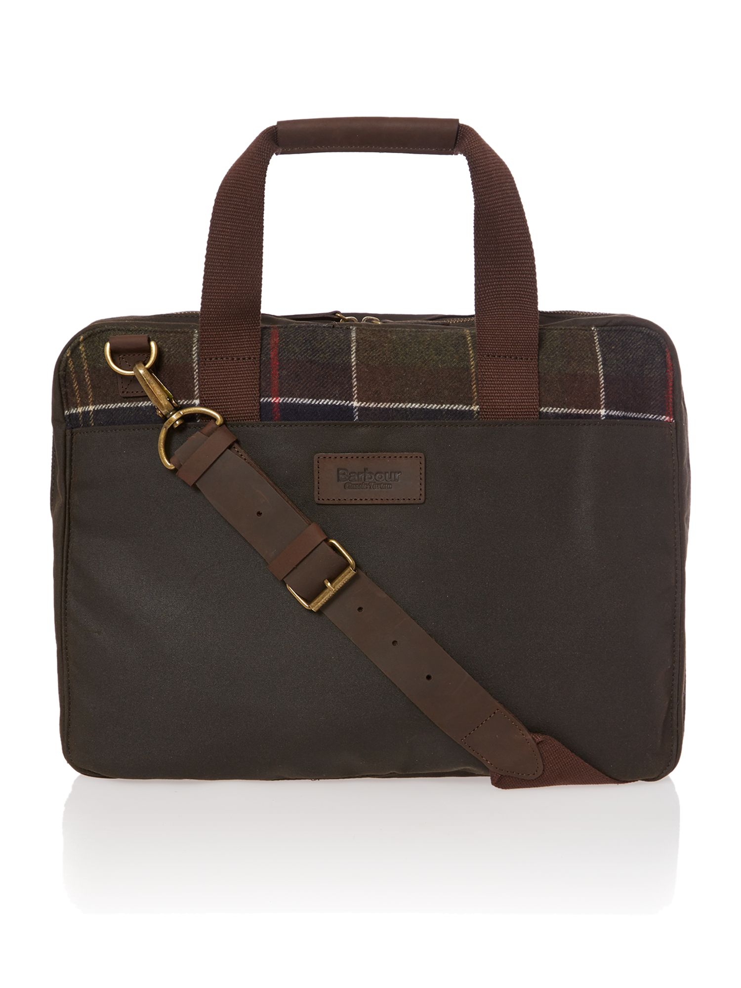 barbour computer bag
