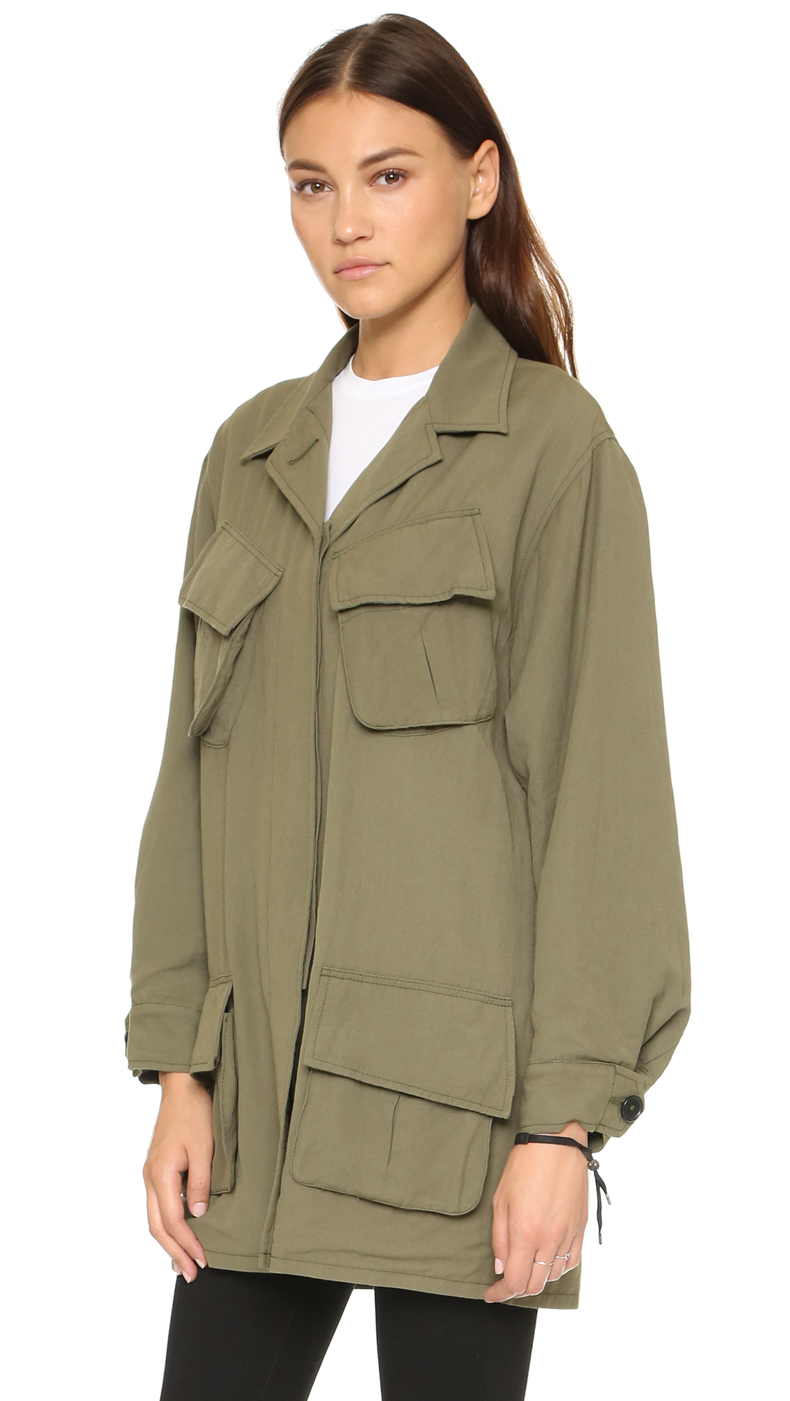 oversized army jacket