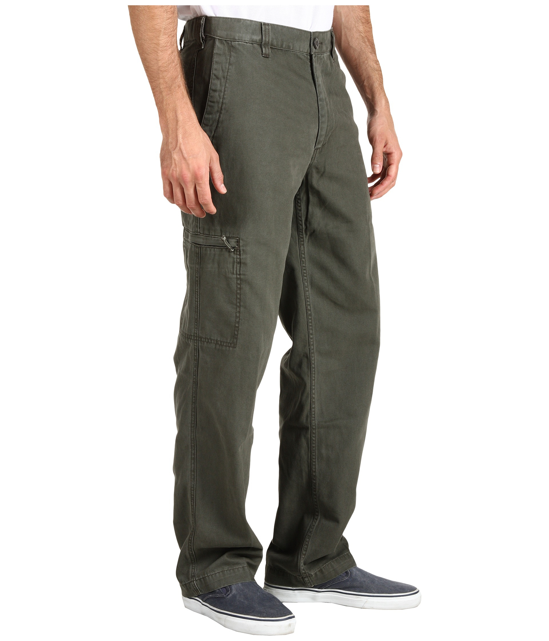 Dockers Comfort Cargo D3 Classic Fit in Green for Men (Canvas/Rifle ...