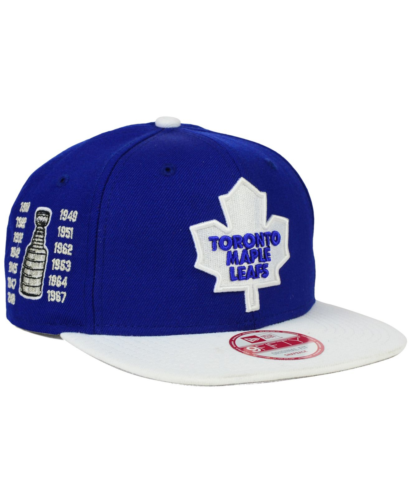 new era toronto maple leafs hat