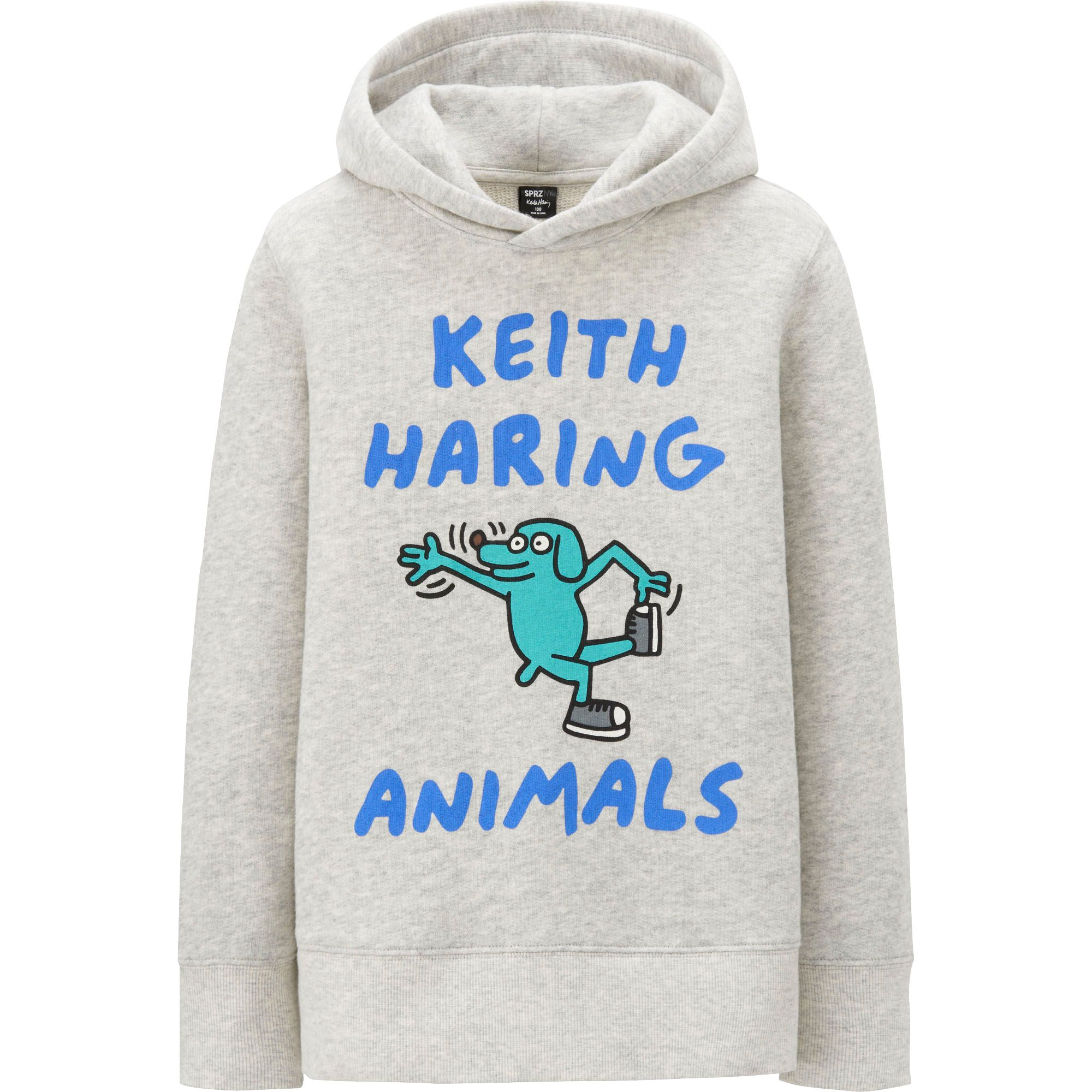 All-ut Sprz Ny Sweat Hoodie(Keith Haring) in Gray for Men (LIGHT GRAY 