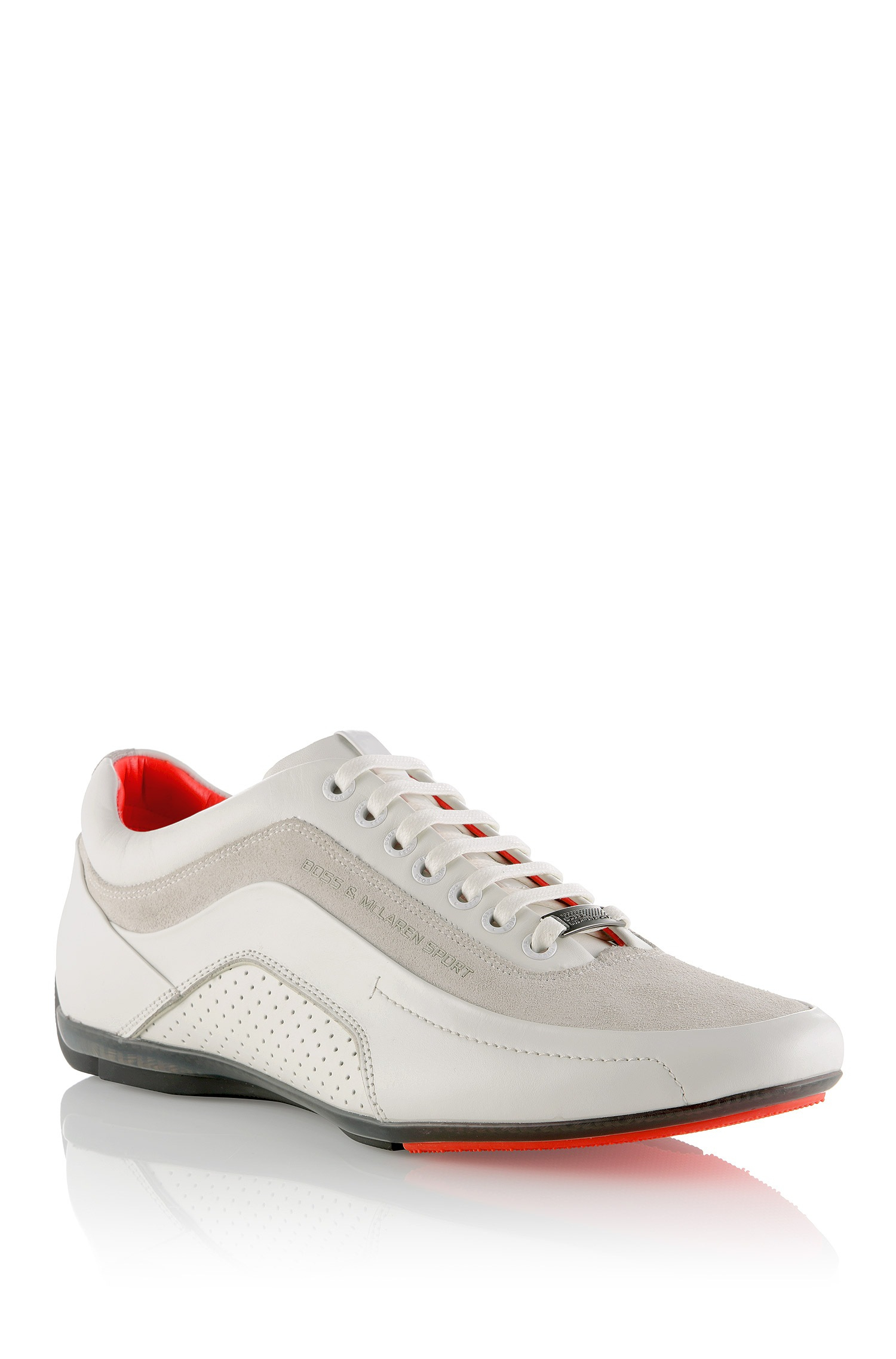 zoete smaak Moskee Nog steeds BOSS by HUGO BOSS Sneakers Larenno From The Mclaren Collection in White for  Men | Lyst Canada