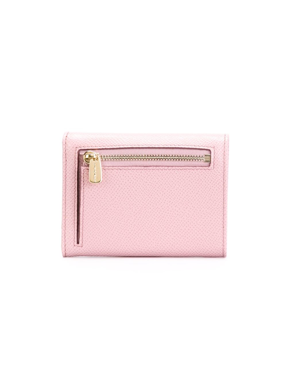 Lyst - Dolce & Gabbana Small 'continental' Wallet in Pink