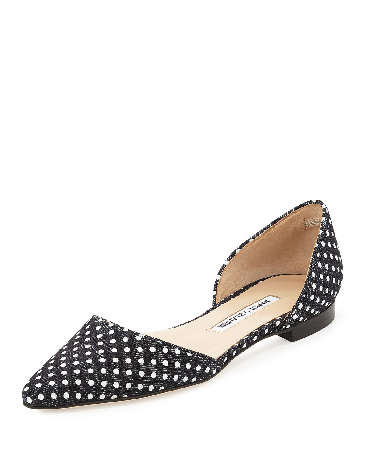 manolo blahnik denim