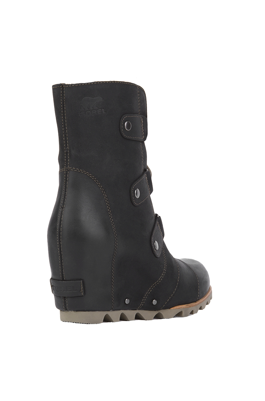 sorel joan of arctic leather wedge boot