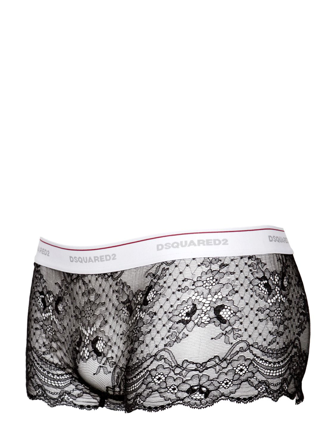 Lyst Dsquared² Stretch Lace Boxer Briefs in Black for Men